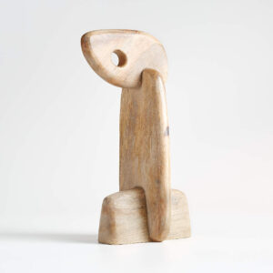 ABSTRACT WOOD BIRD DECOR
