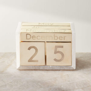 BRASS PERPETUAL CALENDAR