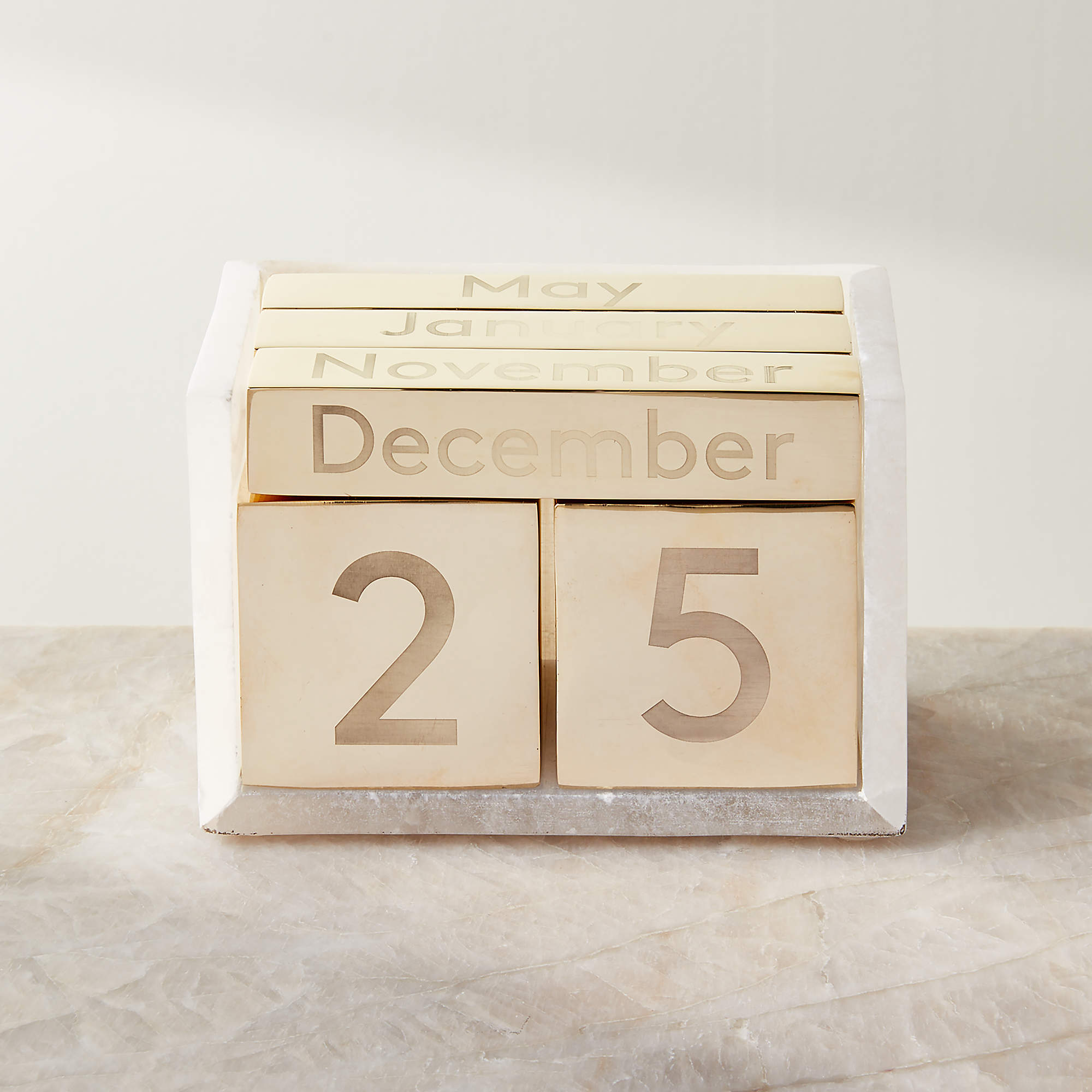 BRASS PERPETUAL CALENDAR