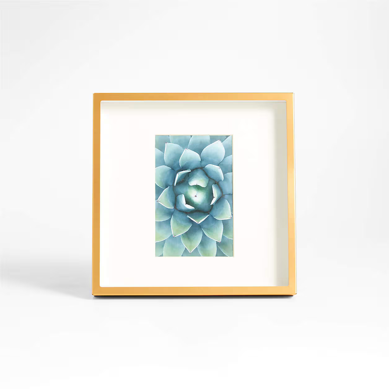 BRUSHED BRASS FRAME 4X6