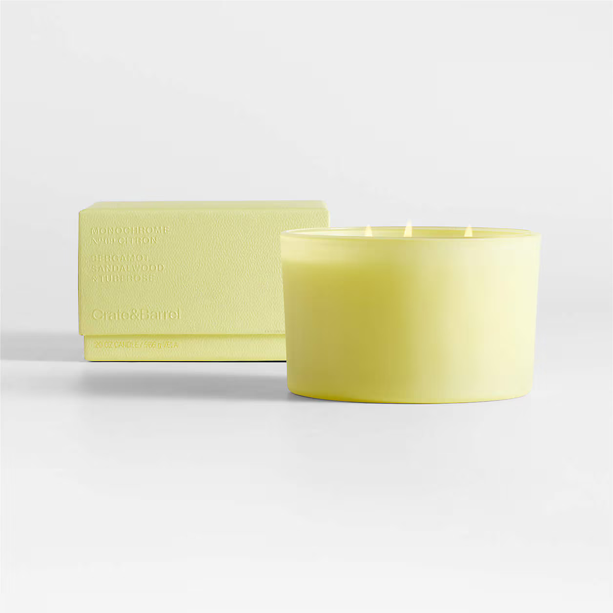 CITRON 3 WICK CANDLE