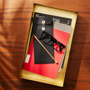 SOLID BRSS STUDIO LTTR TRAY