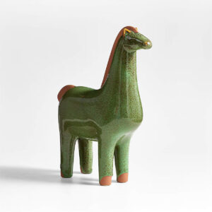 HORSE OBJECT GREEN L