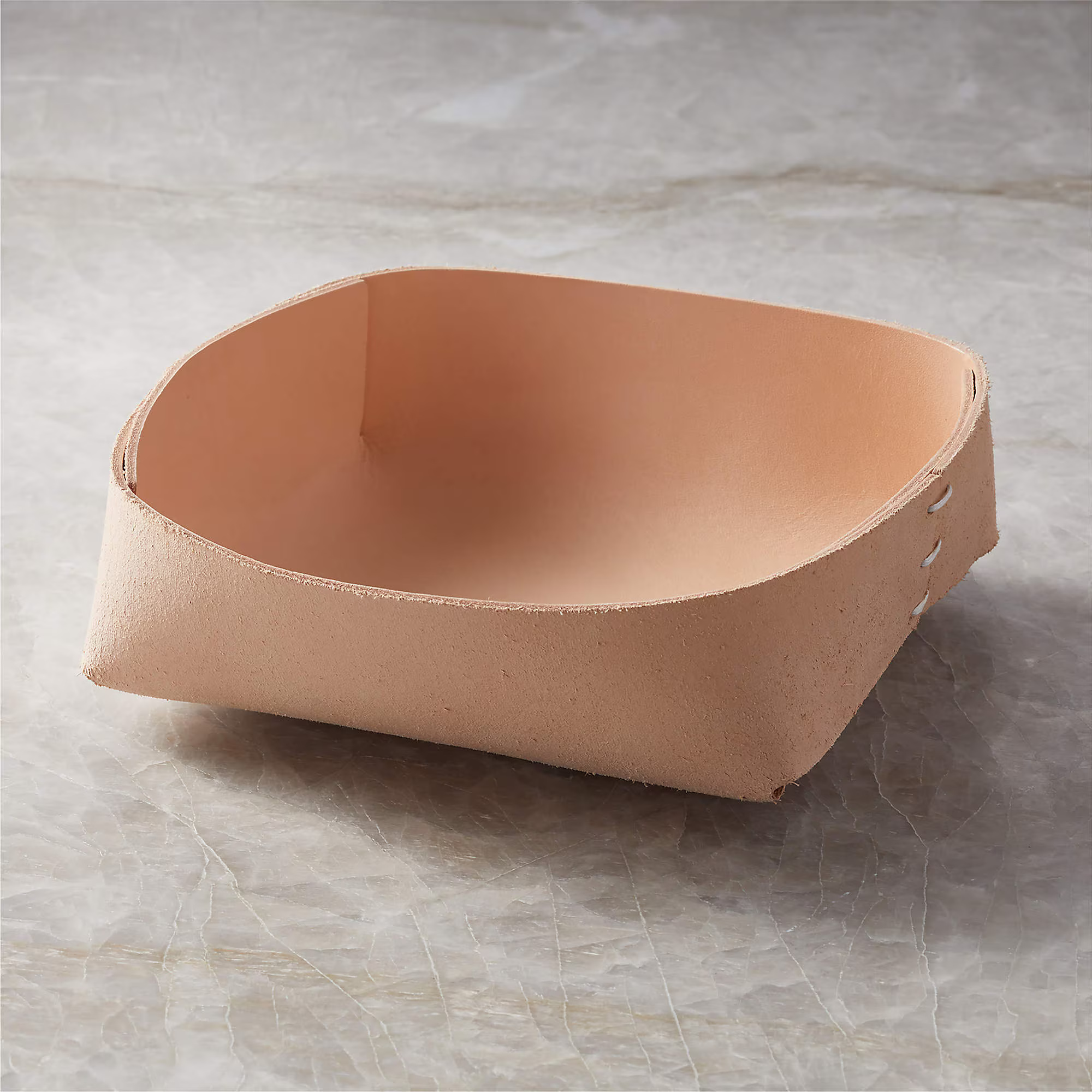 NS LEATHER CATCH ALL/VALET