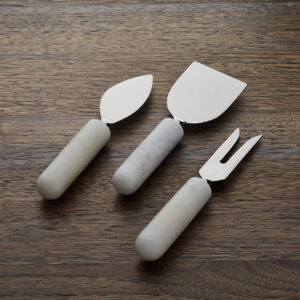MARBLE CHEESE KNIVES S/3