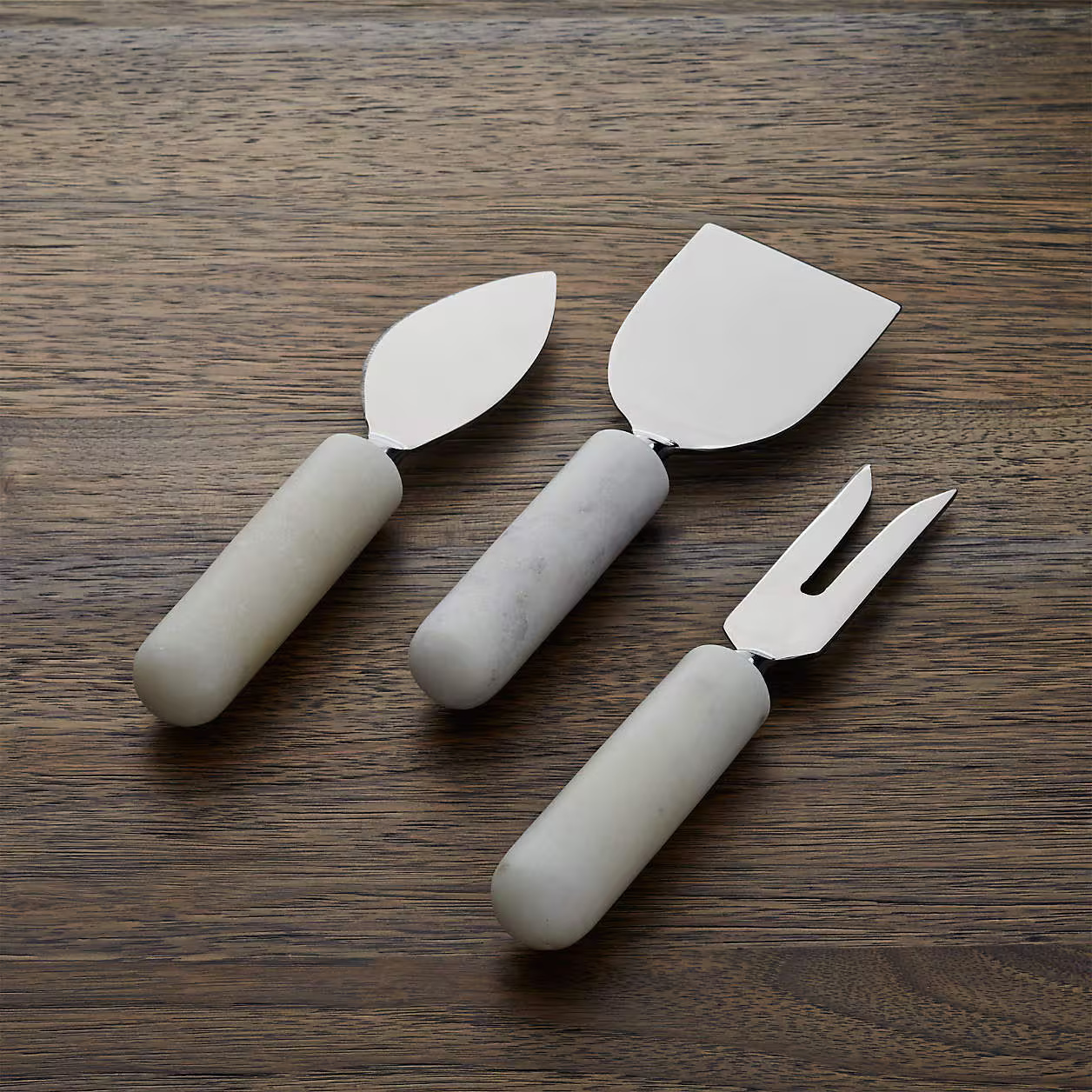 MARBLE CHEESE KNIVES S/3