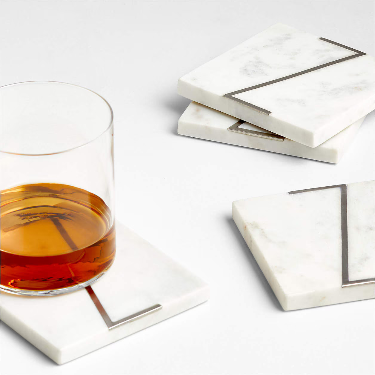 NS MARBLE Z MONOGRAM CSTR S/4