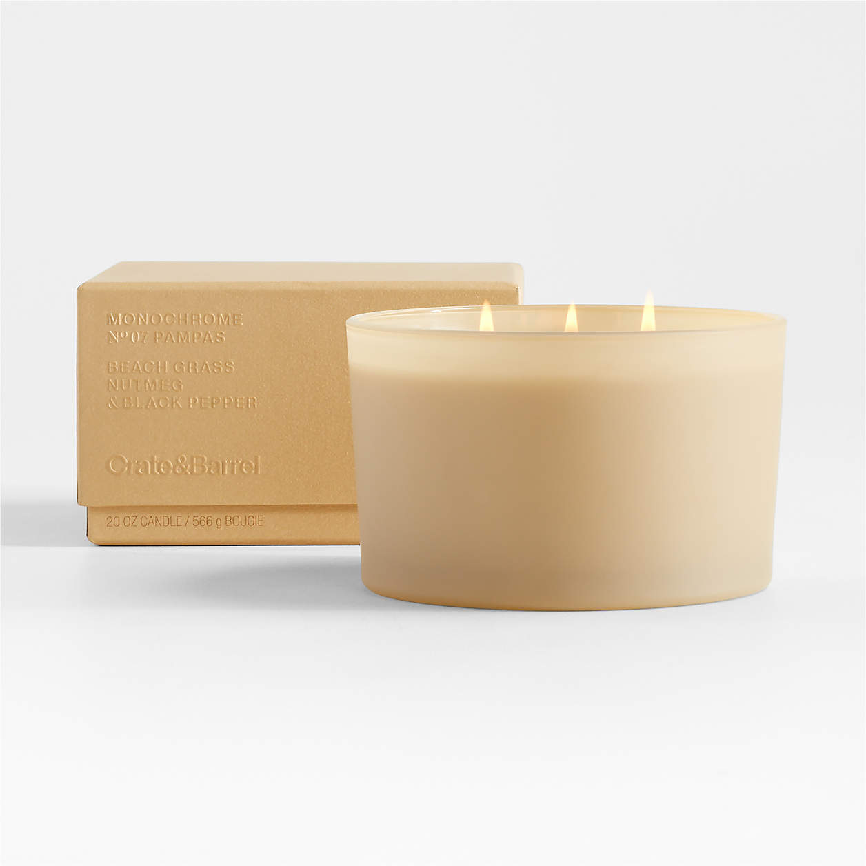 PAMAPAS 3-WICK CANDLE
