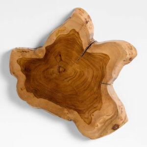 TEAK ROOT WEDGE CHEESE BOARD